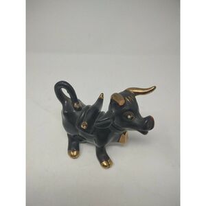 Black Cow With Bell Jewelry Watch Stand Please Read Description for more Details